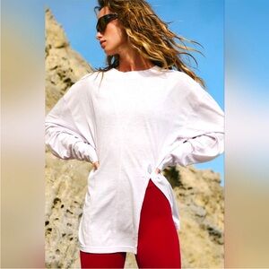 FP Lavender long sleeve top